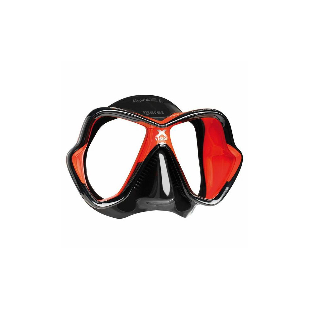 Mares X Vision Ultra Liquid Skin Mask Black Red