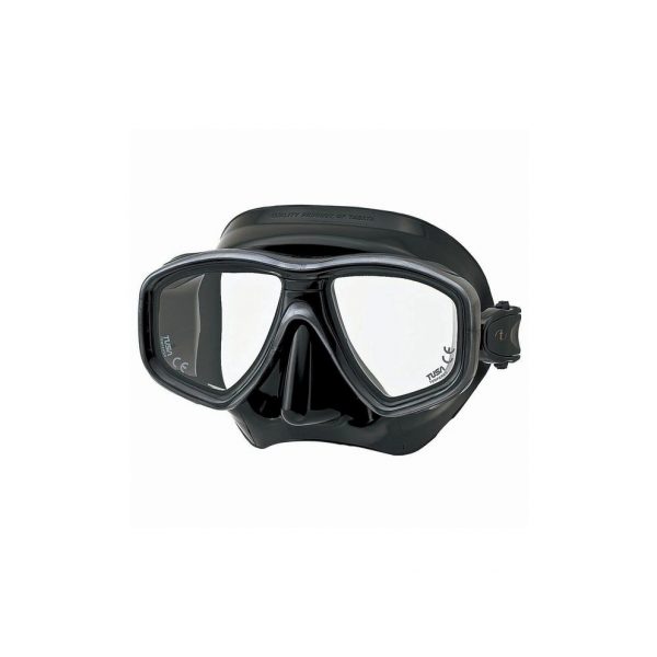 TUSA Freedom Ceos Mask - Black Silicone | Dive Mask | Dive Sight